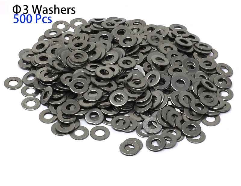 Iexcell 1500 Pcs M3 X 4/6/8/10/12/16/20/25/30/35/40/45/50 Stainless Steel 304 Hex Socket Head Cap Screws Blots Nuts Washers Assortment Kit - Image 5