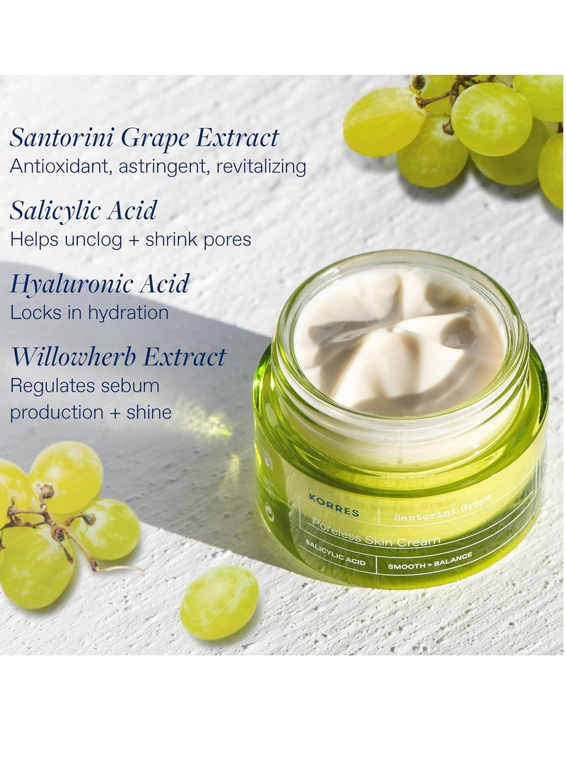 KORRES KORRES Santorini Grape Poreless Skin Cream, 1.35 fl. oz.  - Image 2