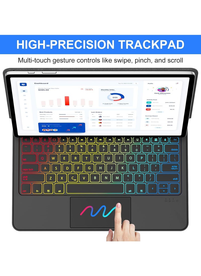 Magic Keyboard Case for Samsung Galaxy Tablet S7 FE(12.4 inch)