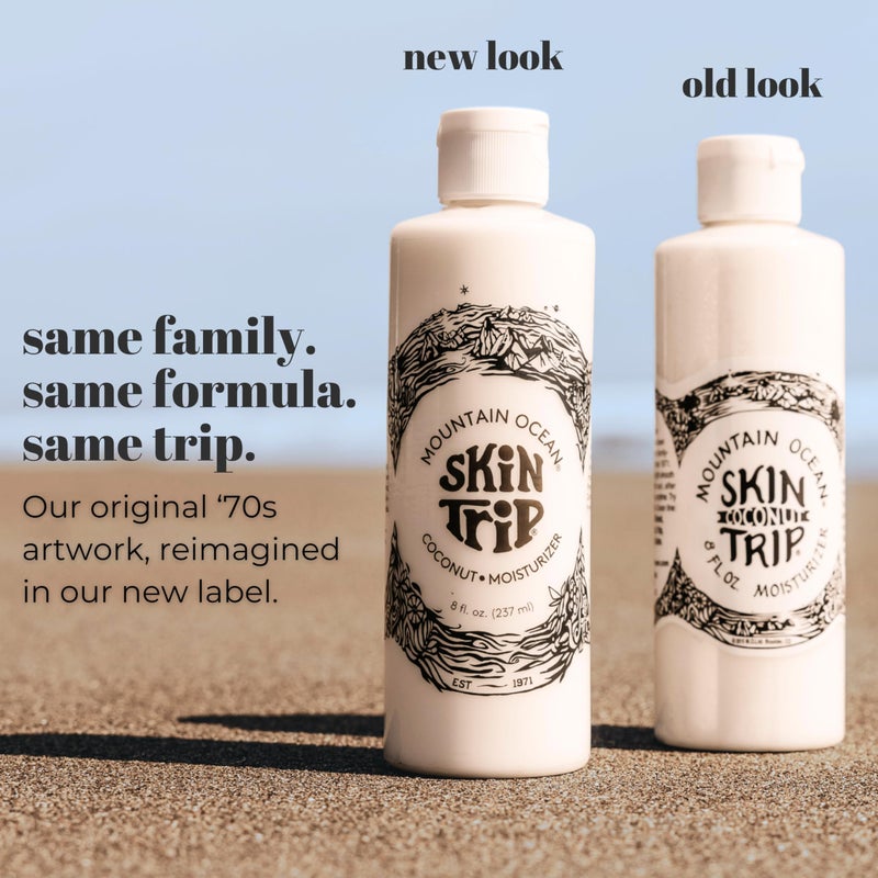 Mountain Ocean Skin Trip Coconut Body Lotion, 8 Oz (Pack of 3), Lightweight, Fast Asborbing Moisturizer for Women and Men, with Coconut Oil, Aloe Vera, & Lanolin - Image 2