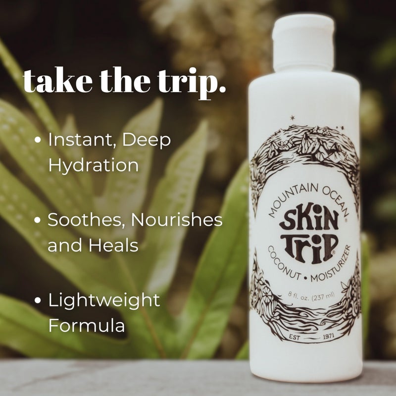 Mountain Ocean Skin Trip Coconut Body Lotion, 8 Oz (Pack of 3), Lightweight, Fast Asborbing Moisturizer for Women and Men, with Coconut Oil, Aloe Vera, & Lanolin - Image 4