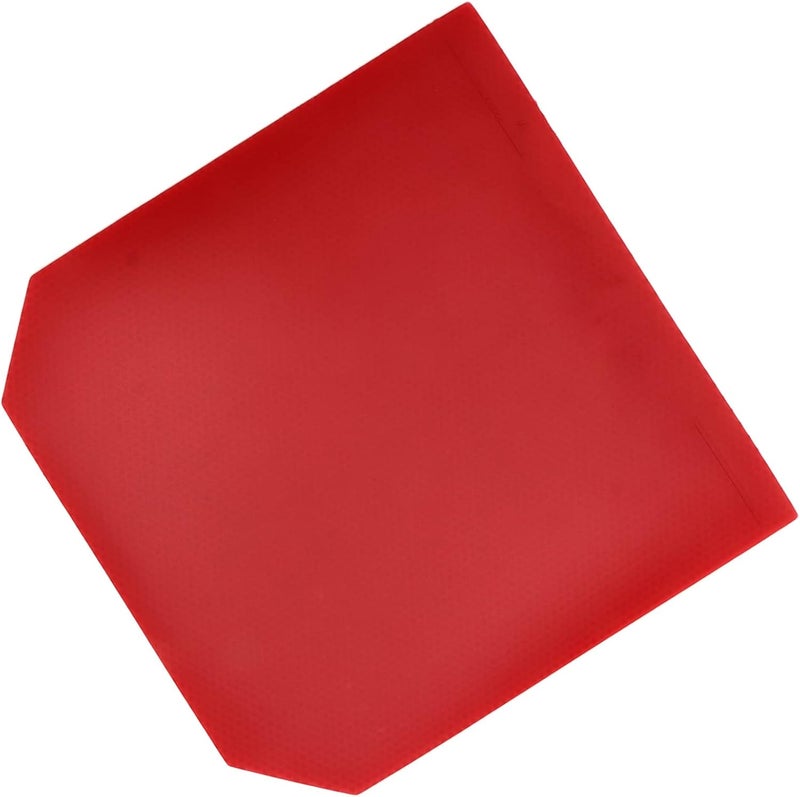 Red Table Tennis Rubber with Elastic Sponge 2 1mm Thickness for Beginner Training - Image 1