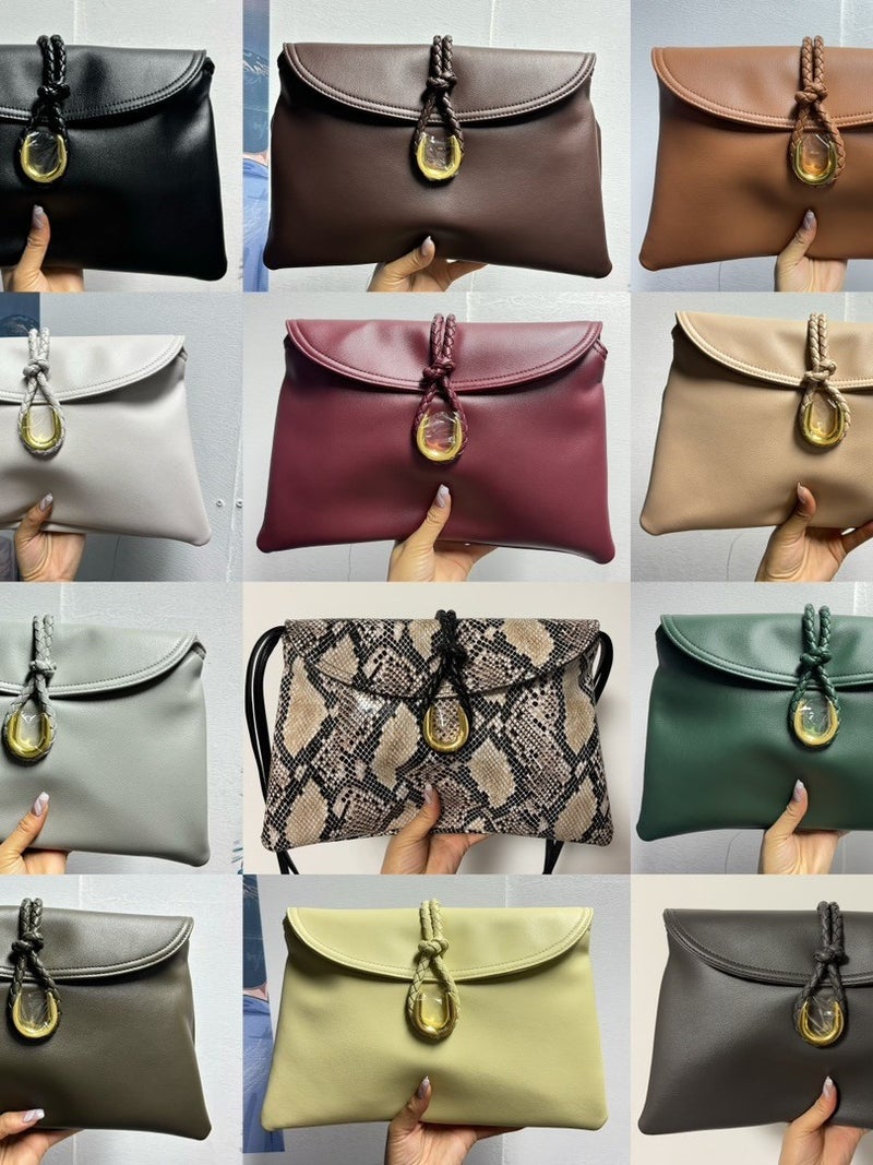 Tote Underarm Universal All-Match Crossbody Hand Shoulder Bagette Messenger Bag - Image 2
