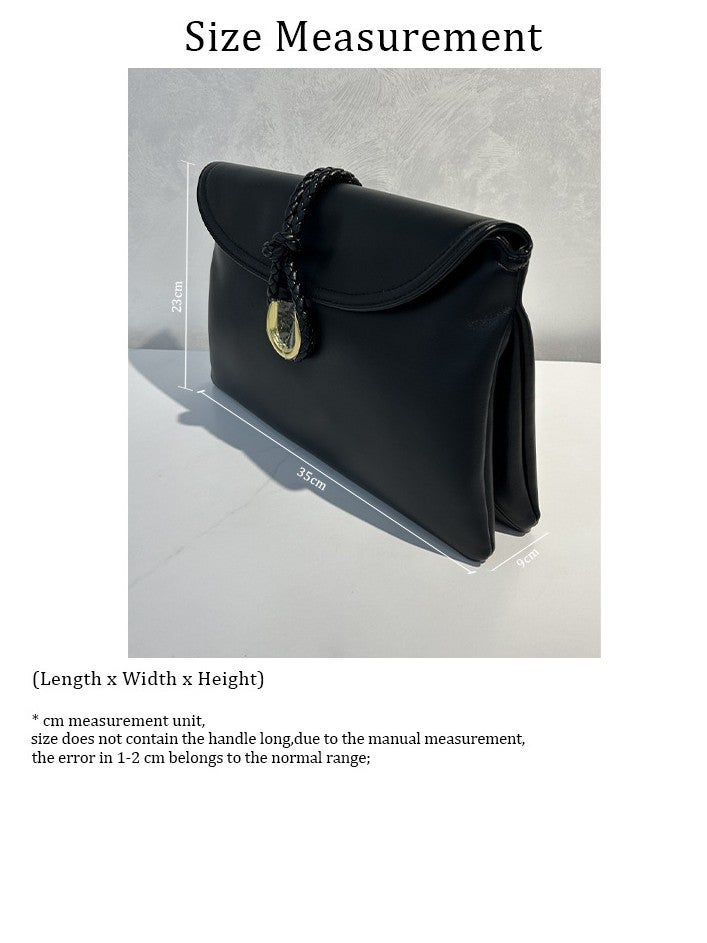 Tote Underarm Universal All-Match Crossbody Hand Shoulder Bagette Messenger Bag - Image 5
