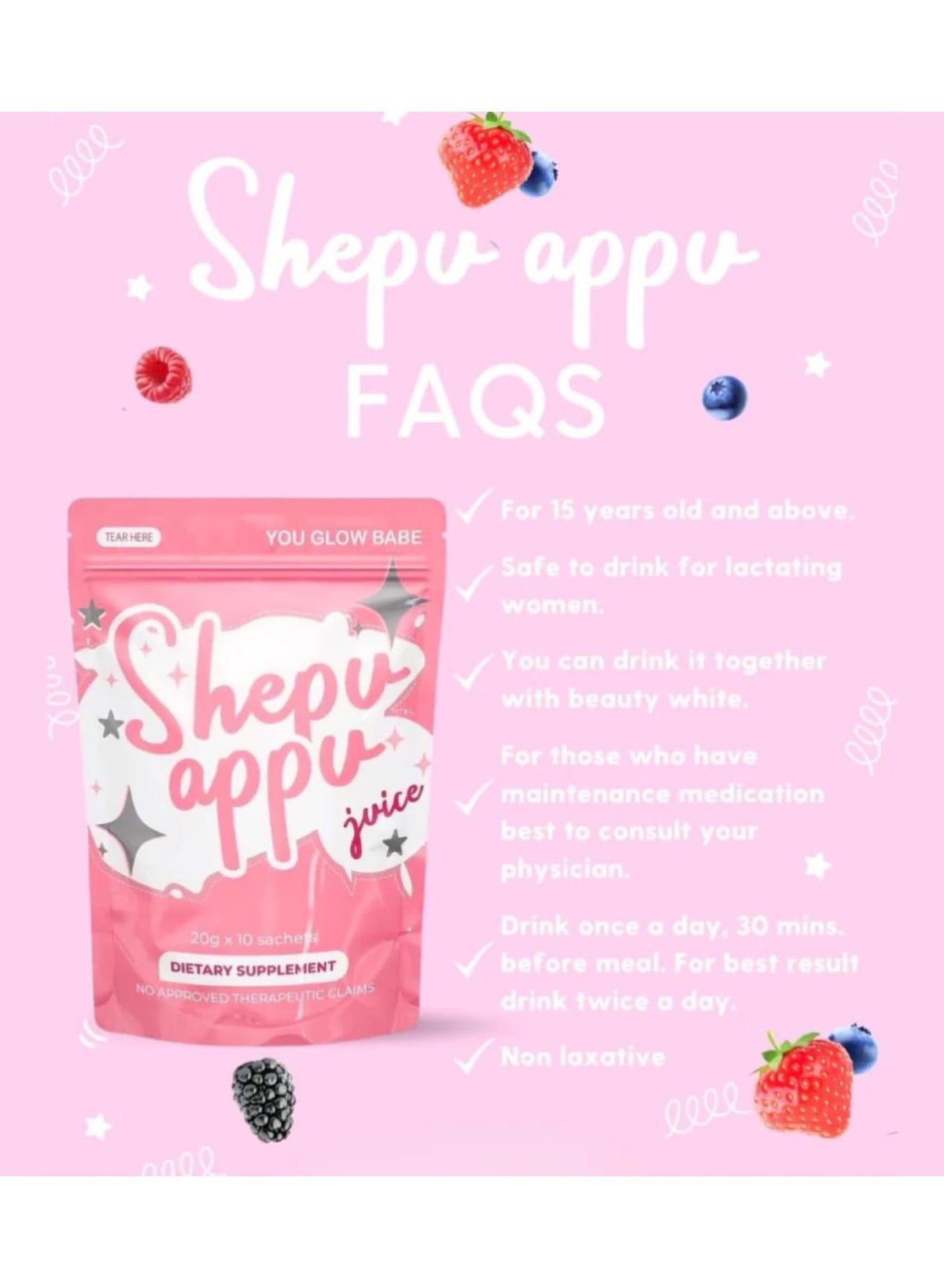 You Glow Babe Shepu Appu Slimming Juice
