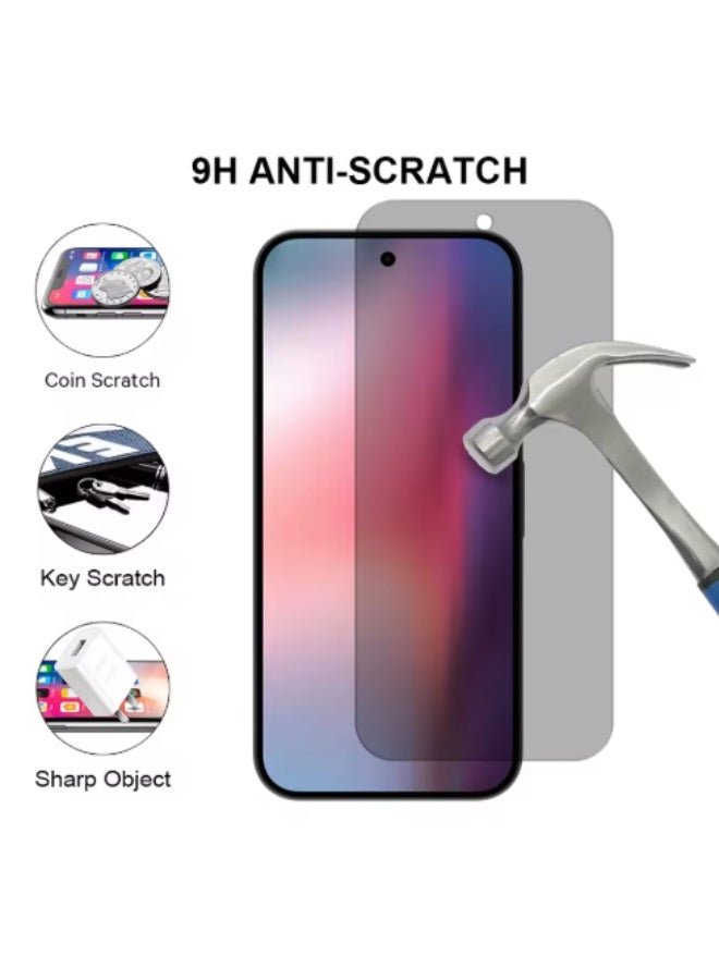 MPBLBERRI Privacy Screen Protector for Samsung Galaxy S24 Ultra – Anti-Spy Tempered Glass, 9H Hardness, Anti-Fingerprint, Full Coverage Screen Guard - Image 5