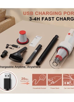 HOCC Portable Cordless Hand Held Vacuum Cleaner  - Image 4