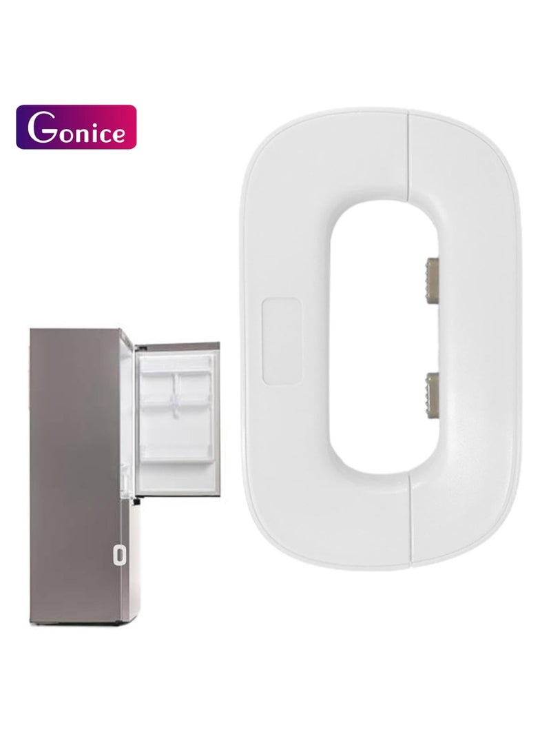 Gonice Fridge Locks for Children Refrigerator Lock Child Safety Refrigerator Lock Multi-Function Lock Catch with 3M Adhesive, Used for Cupboard Door Drawer Closet (White) - Image 1