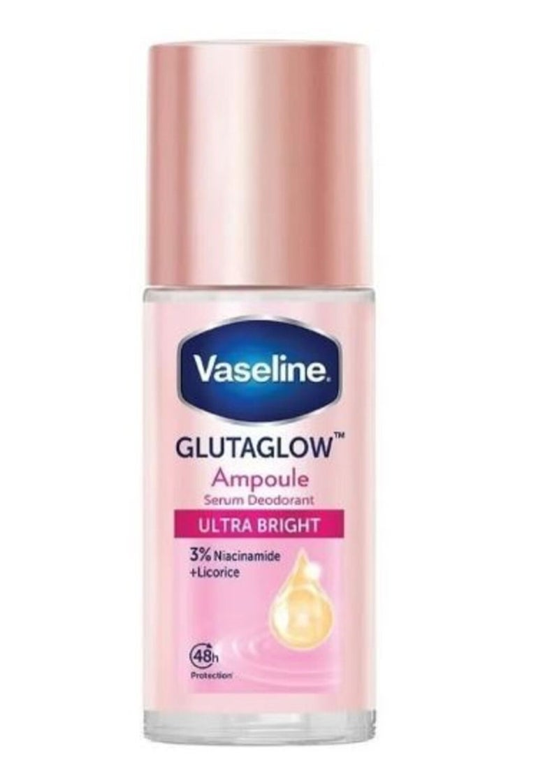 Vaseline Glutaglow Ultra Bright Ampoule Serum Deodorant 45 ML
