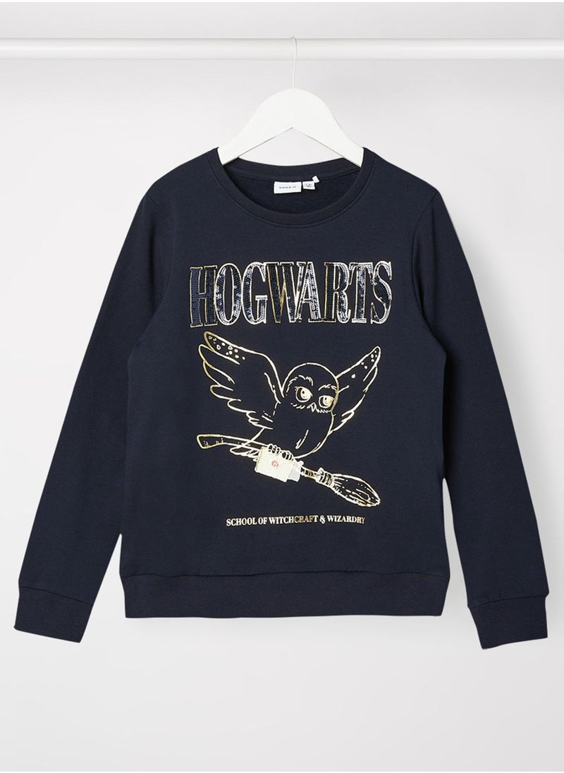 NAME IT Kids Hogwarts Sweatshirt  - Image 1