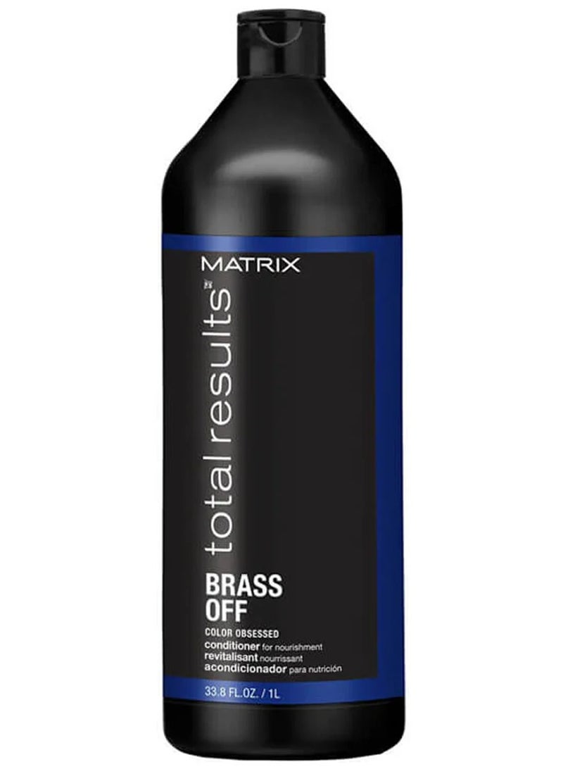 Matrix Total Results Brass Off Conditioner - 1000ml - Image 1