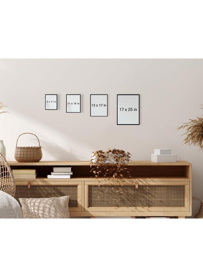 QUOTE - UNQUOTE ART Cristiano Ronaldo Frame Real Madrid Poster - Football Poster - 9x11 inches - Black Frame - Image 5