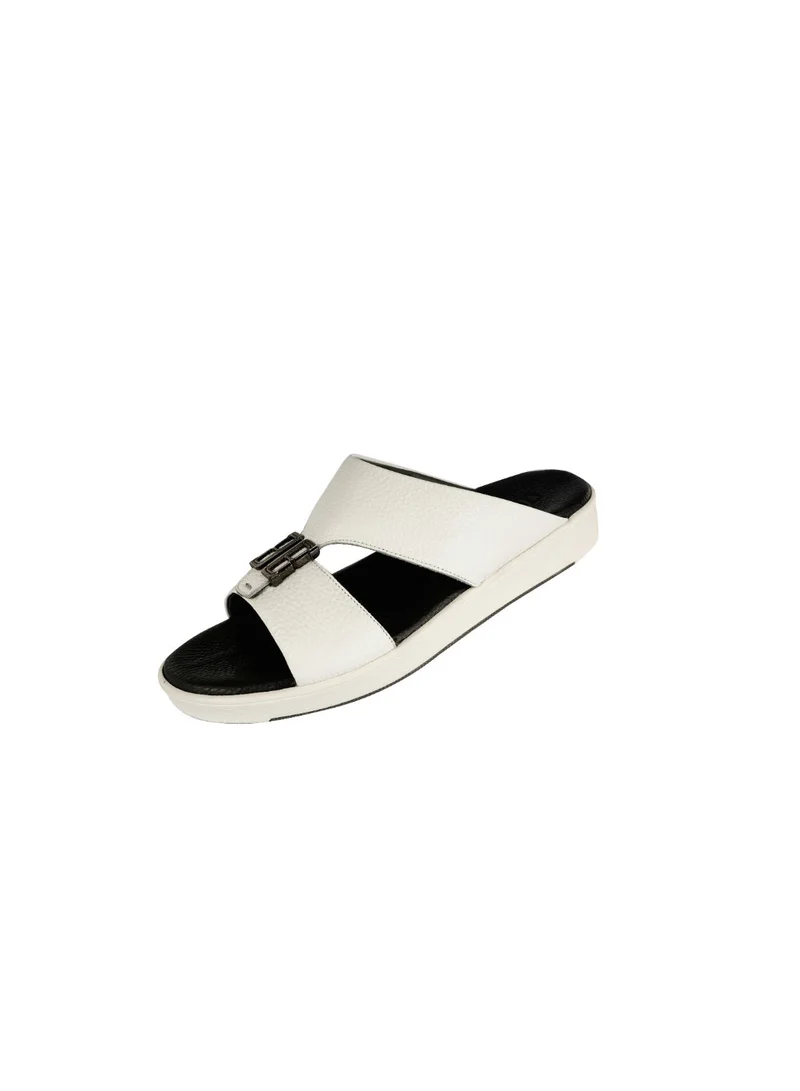 barjeel uno Barjeel Uno Mens Elegant Arabic Sandals SP1-012 Grey