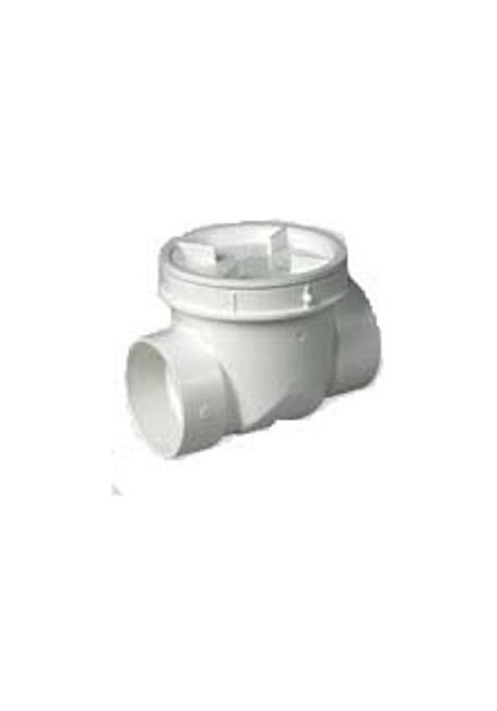 Oatey 3 Inch PVC Backwater Valve for Sewage Check