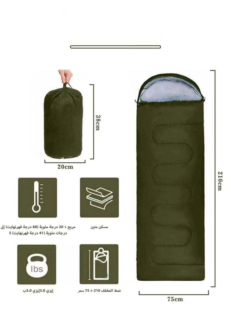 سوفام حقيبة النوم -حقيبة النوم في مخيم للبالغين والأطفال - Image 2