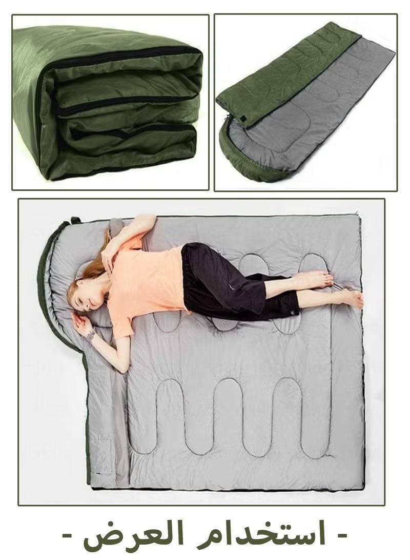 سوفام حقيبة النوم -حقيبة النوم في مخيم للبالغين والأطفال - Image 3