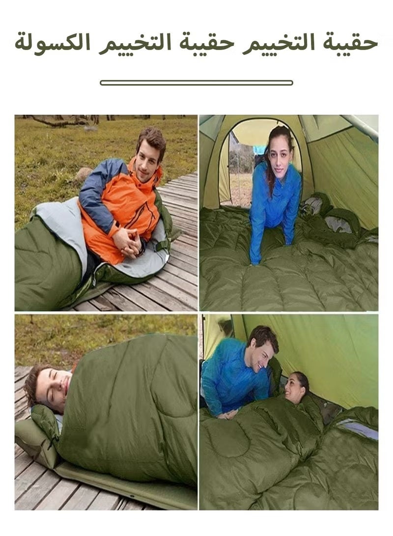 سوفام حقيبة النوم -حقيبة النوم في مخيم للبالغين والأطفال - Image 4