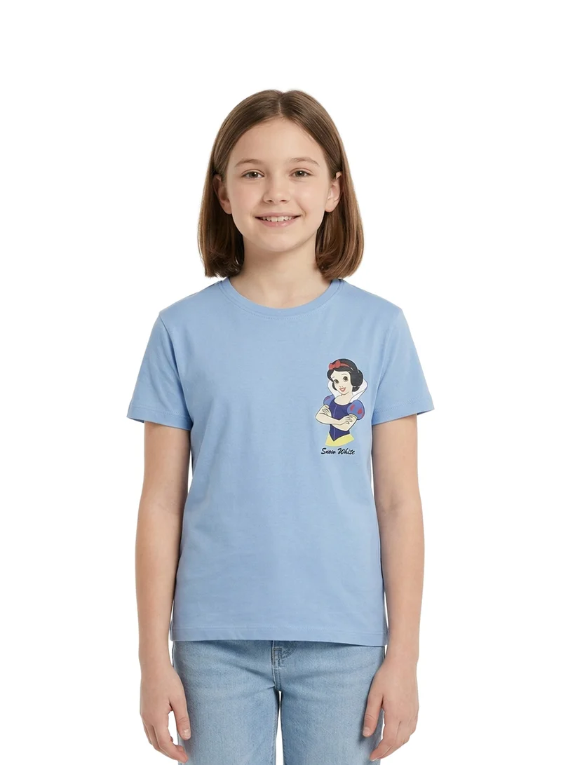Disney  Disney Snow White Teen Girls Oversized Drop Shoulder T-Shirt (Pack of 2) for Kids | Best Price UAE