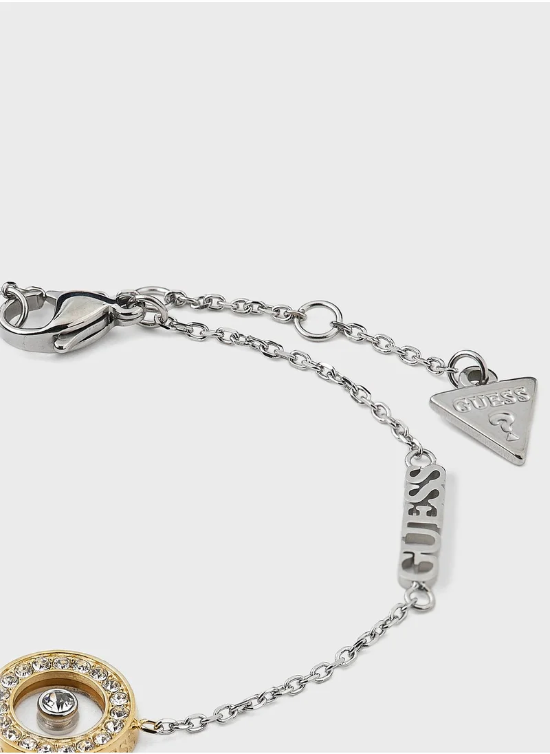 GUESS Pave Circle Bracelet