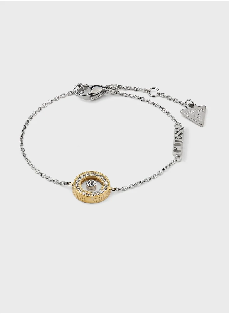 GUESS Pave Circle Bracelet