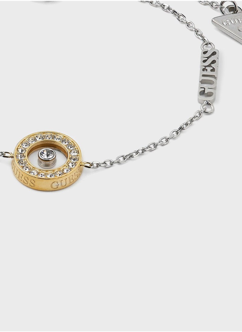 GUESS Pave Circle Bracelet  - Image 3