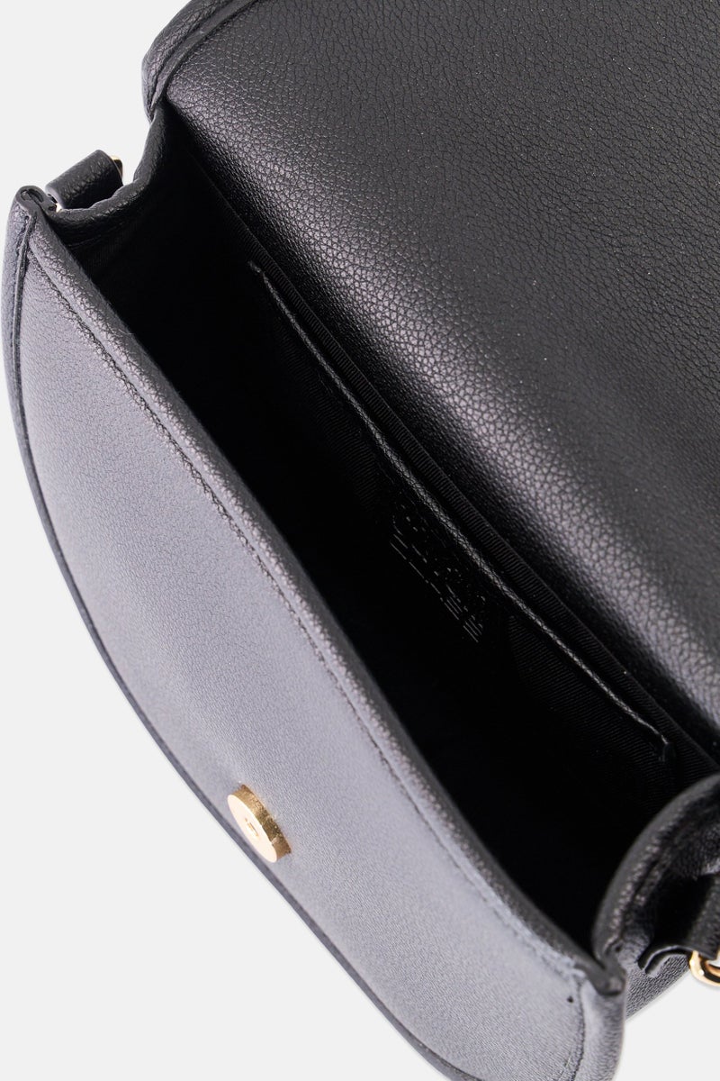 Cavalli Class Women Marina Brand Logo Cross Body Bag, Black - Image 5