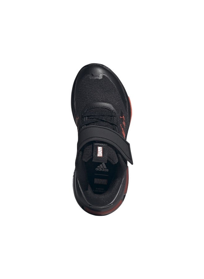 Adidas adidas Marvel Spidey Racer El K Black Sportwear Shoes 10K  - Image 3