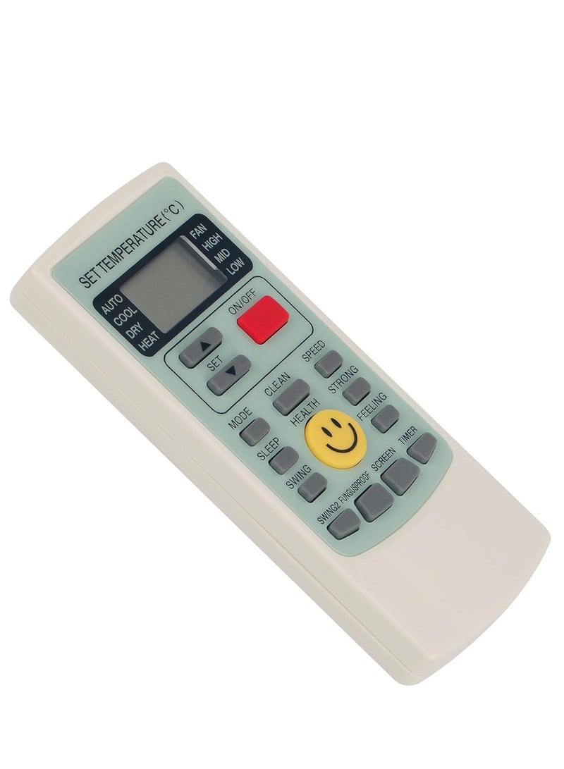 ELTRAZONE Replacement Remote Control YKR-H/209E for AUX Air Conditioner YK-H/009E – Includes Battery - Image 3