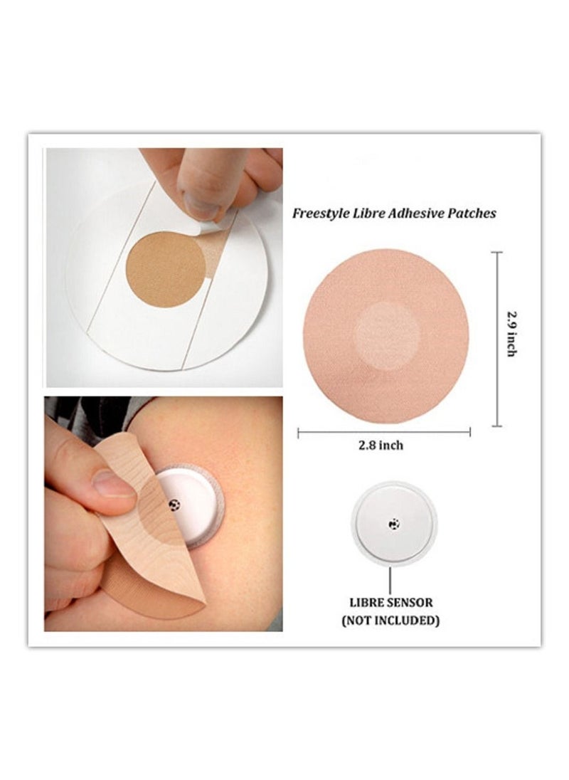 Generic - 20 Pieces Waterproof Sensor Covers for Freestyle Libre1/2/3 Sweatproof CGM Sensors Adhesive Patches - Image 1