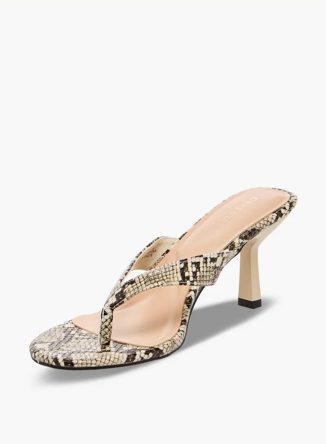 Celeste BEIGE Women Stiletto Heel Sandals for Women | Best Price UAE