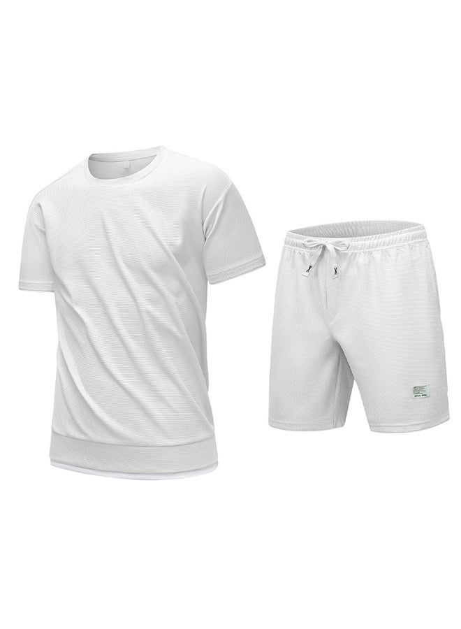 Nariele New Fashionable Men's Waffle Casual Set