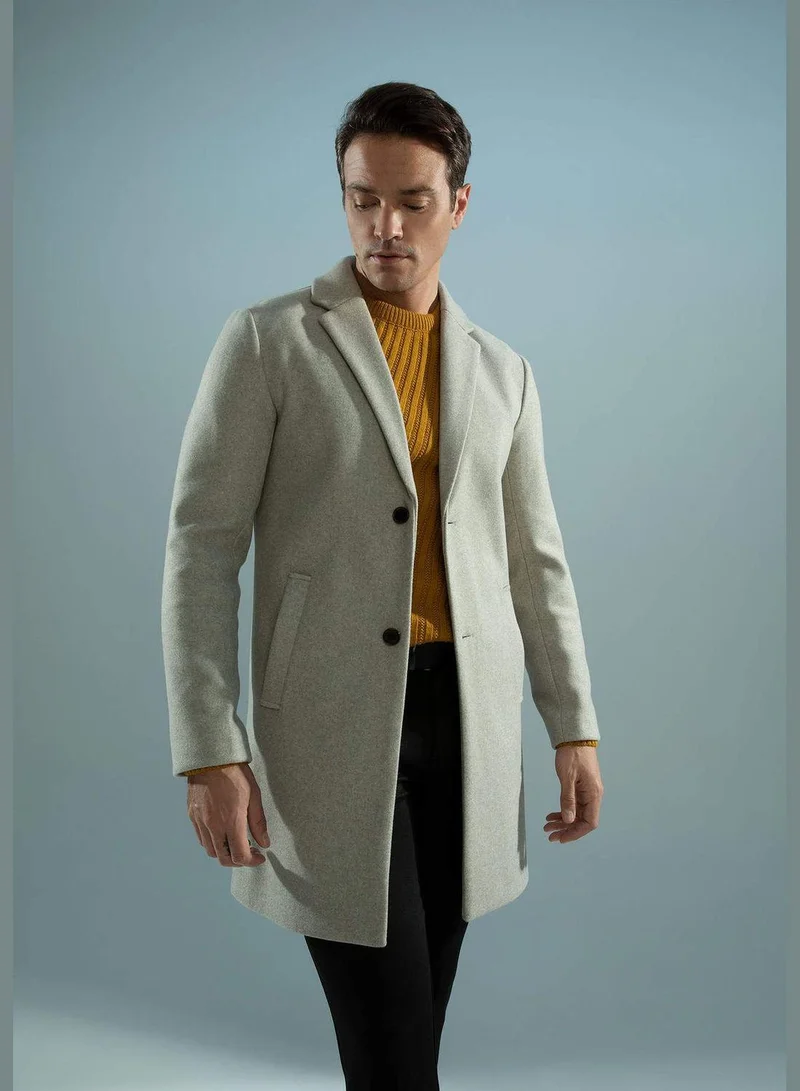 DeFacto Man Blazer Collar Coat
