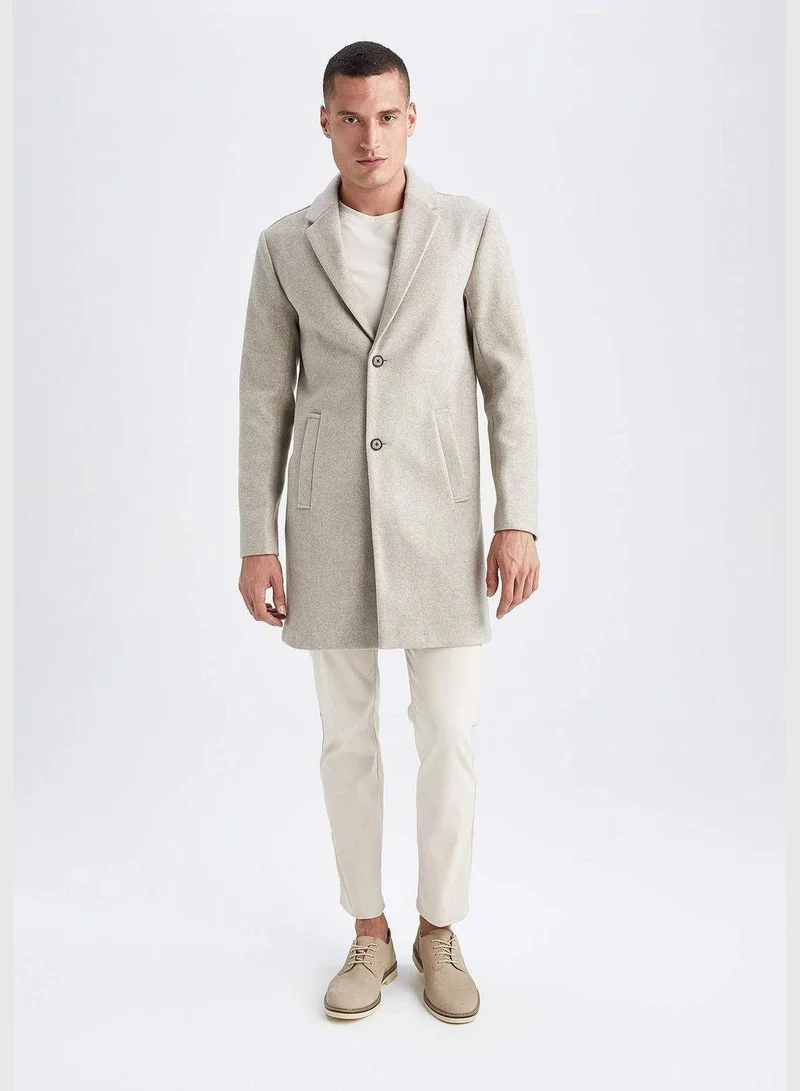 DeFacto Man Blazer Collar Coat