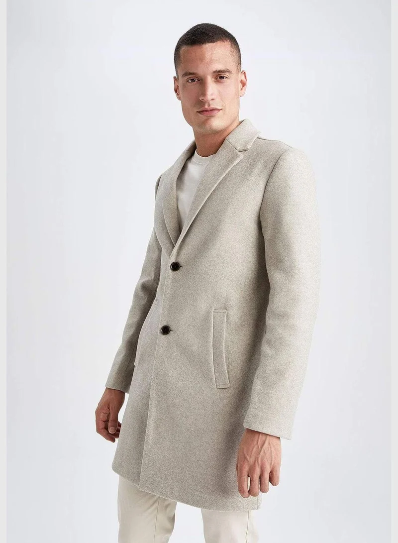 DeFacto Man Blazer Collar Coat