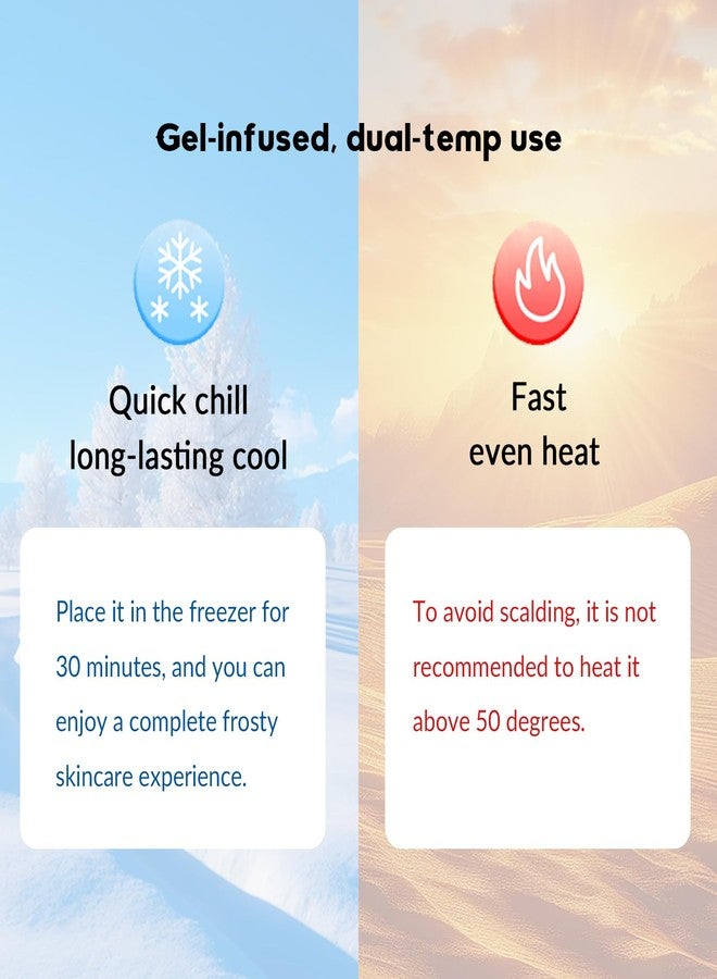 New! Premium Ice Roller for Women, Face and Eye. Ice Globes for Wrinkles and Lifting, Metal Face Roller, Face Icer, Frozen Face Roller, Eye Cream Applicator Tool (Pink, Set of 1) - Image 5