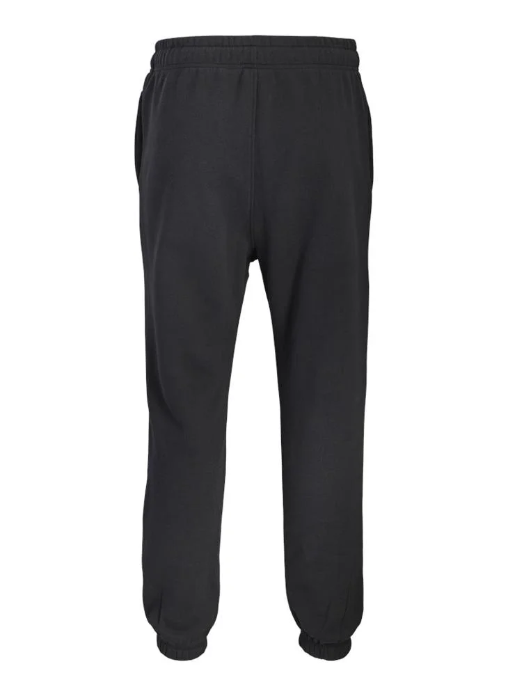 جاك اند جونز بنطال رياضي واسع مزين بالشعار