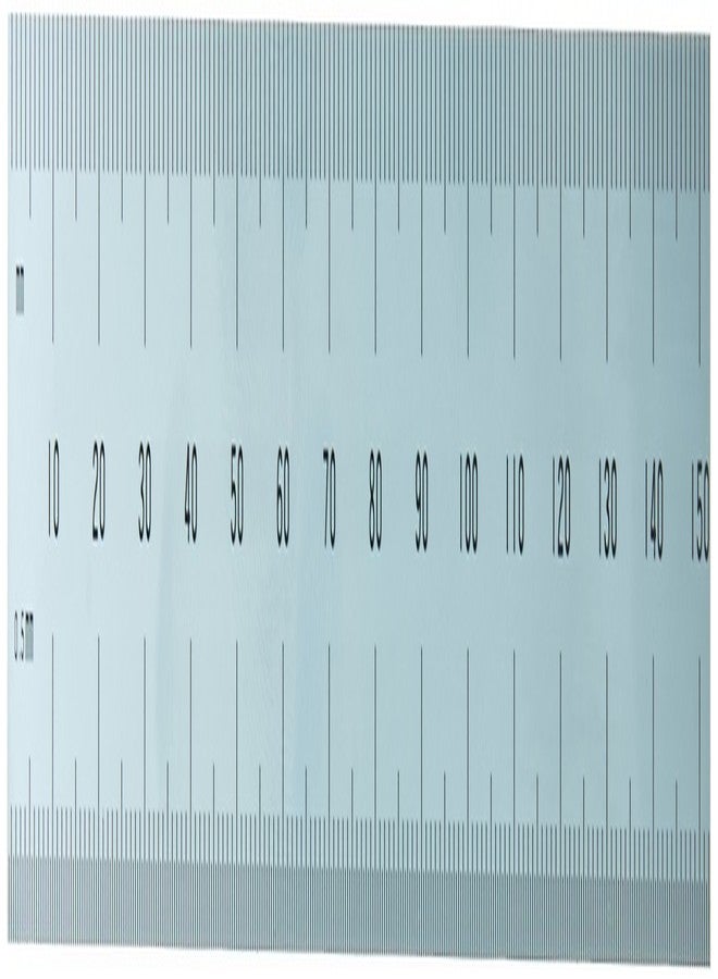 SHINWA مسطرة/مسطرة مهندس ميكانيكي صلبة من Shinwa H-3412A مقاس 6 بوصات و150 مم، إنجليزية مترية صلبة بدون وهج، كروم ساتان، فولاذ مقاوم للصدأ، E/M، مع تدرجات بمقاسات 1/64 و1/32 مم و0.5 مم - Image 2