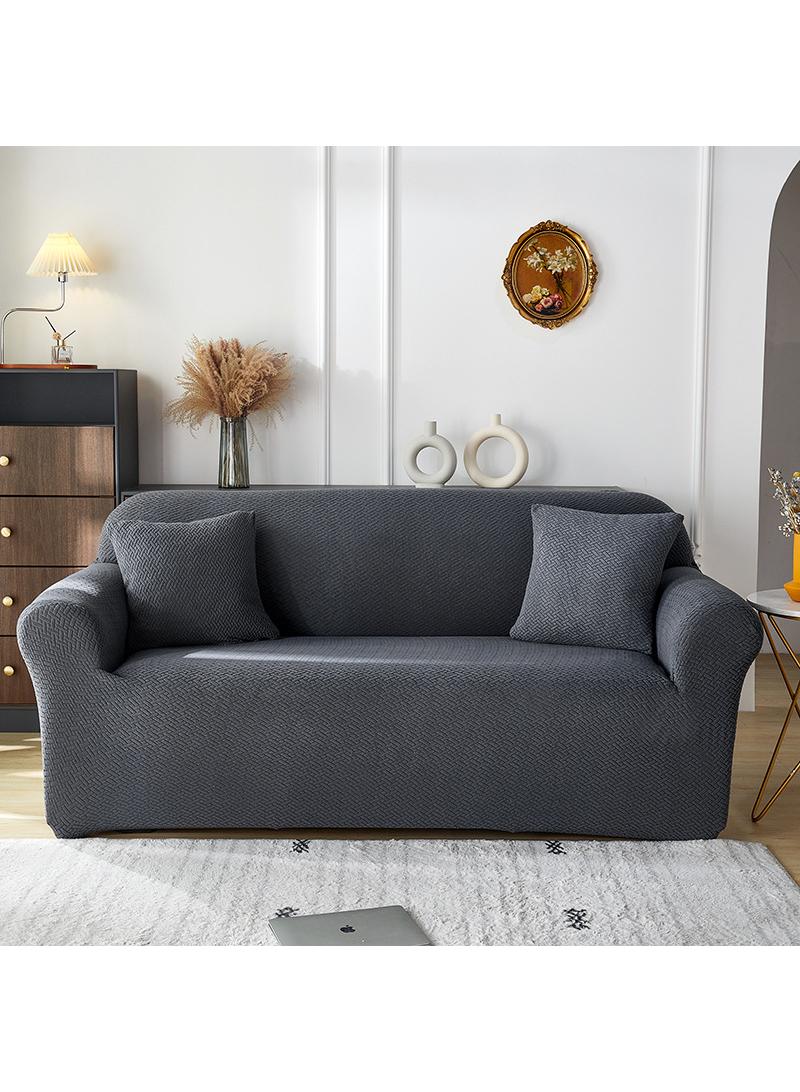 Full coverage elastic sofa cover, cushion, living room cover, suitable for double sofa 145-185cm