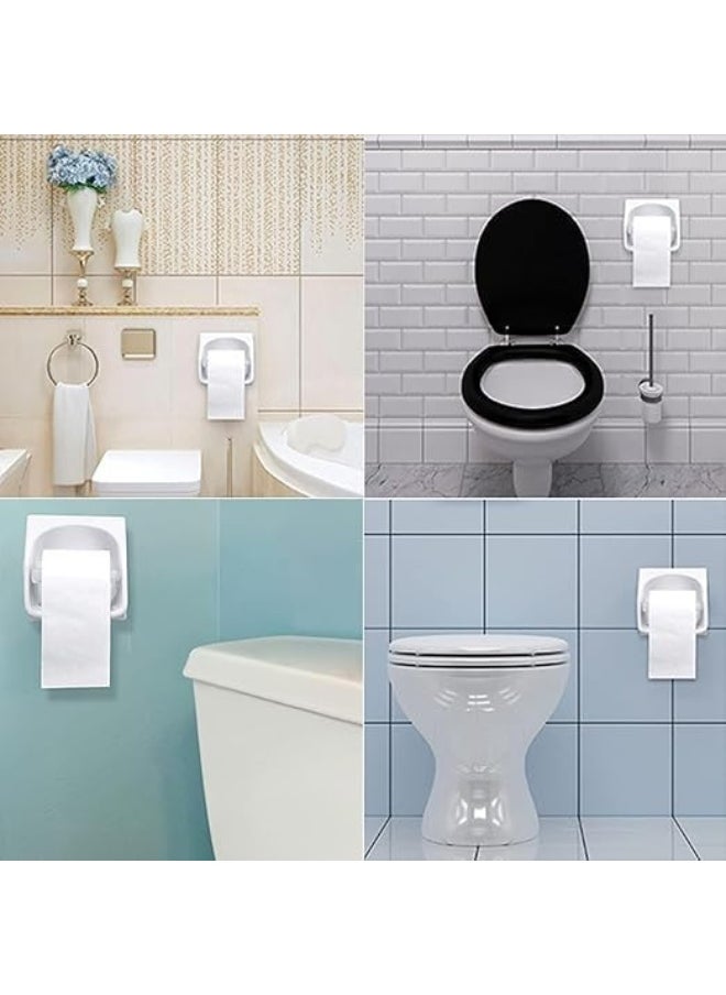 Biella Toilet Paper Roller Holder Stick White, Paper Holder Replacement (Pack Of 1)  - Image 4