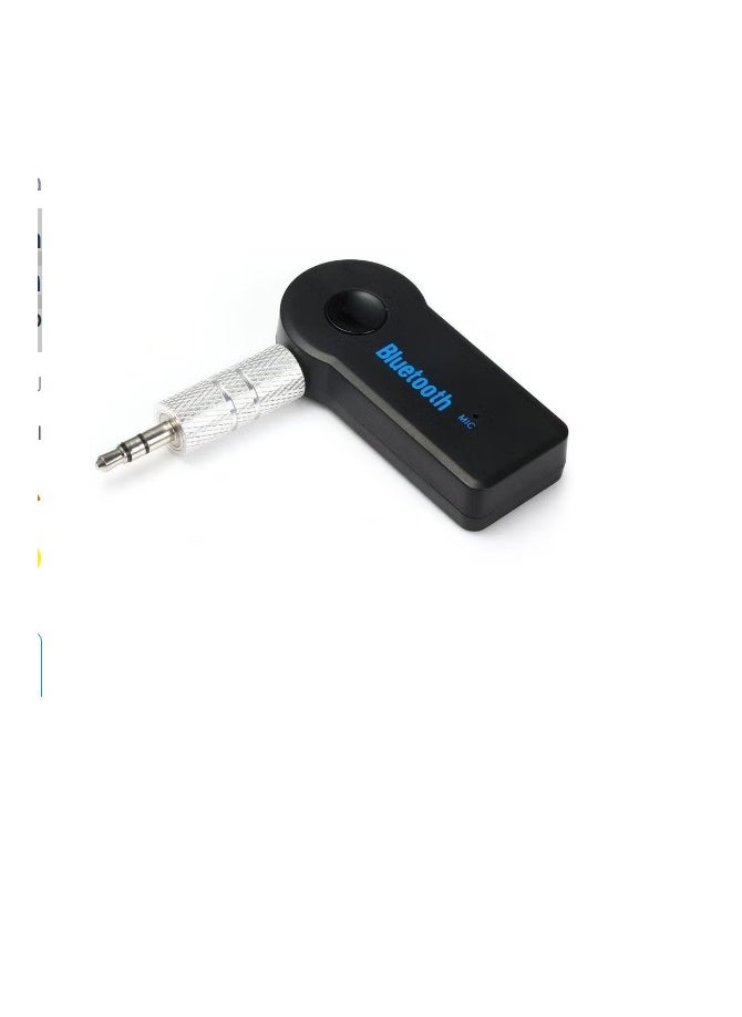 Generic 3.5mm Wireless BT AUX Audio Stereo Music Receiver Adapter V5779_P black  - Image 1