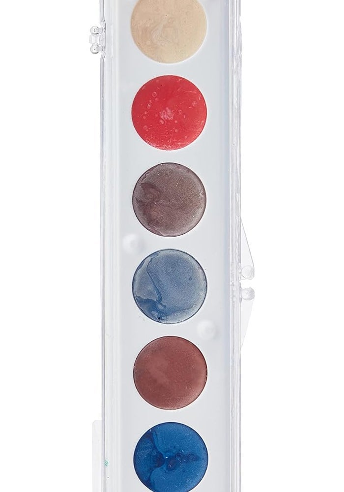 Craft Products Metallic Rub-On Paint Set - 7 Vibrant Colors for Arts and Crafts - Image 1