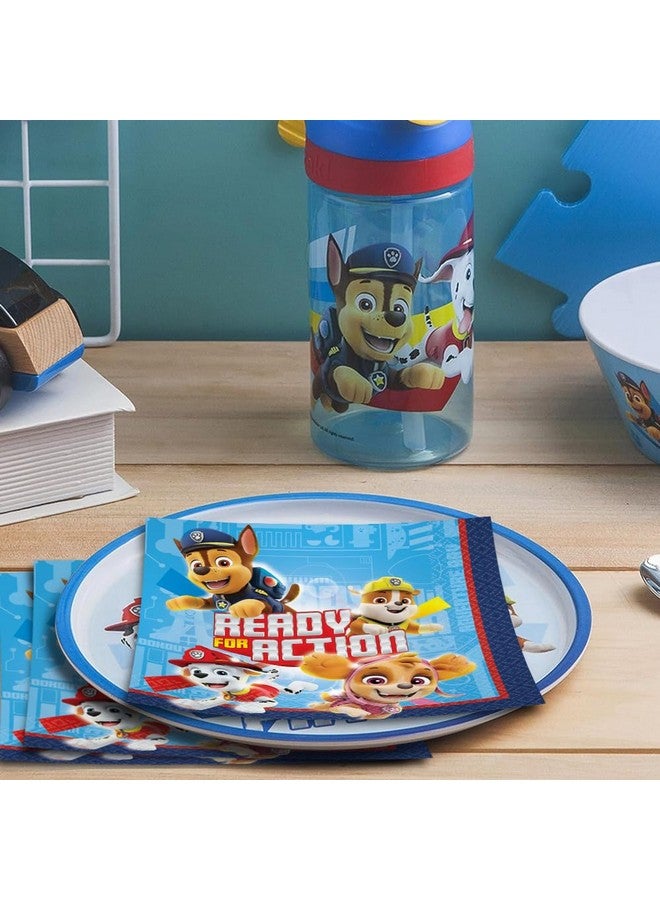 Amscan Paw Patrol Adventures Beverage Paper Napkins - 5" x 5" (Pack Of 16), Vibrant & Fun Serviettes - Perfect For Birthdays, Themed Parties & Celebrations - Image 3