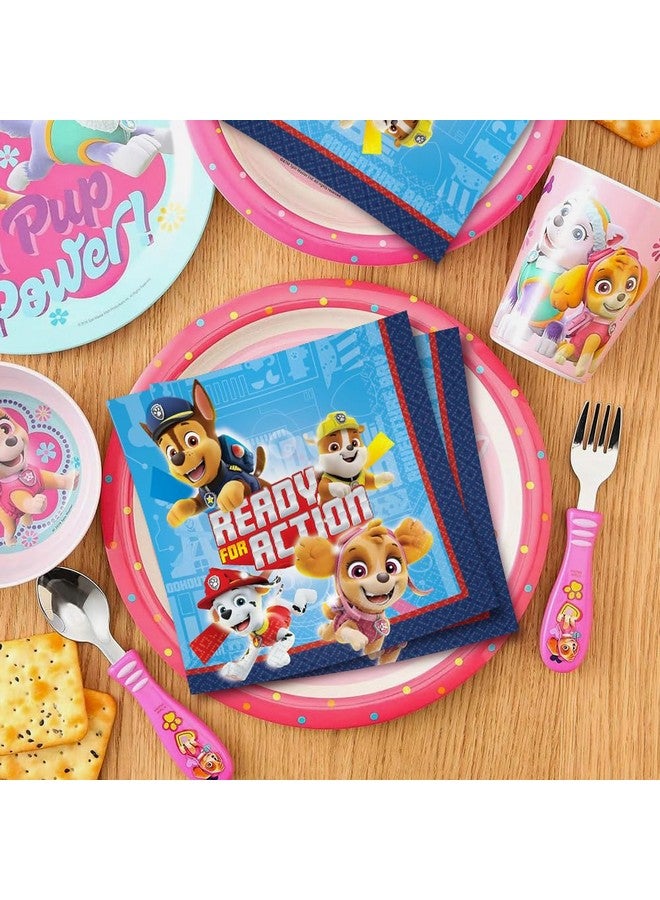 Amscan Paw Patrol Adventures Beverage Paper Napkins - 5" x 5" (Pack Of 16), Vibrant & Fun Serviettes - Perfect For Birthdays, Themed Parties & Celebrations - Image 4