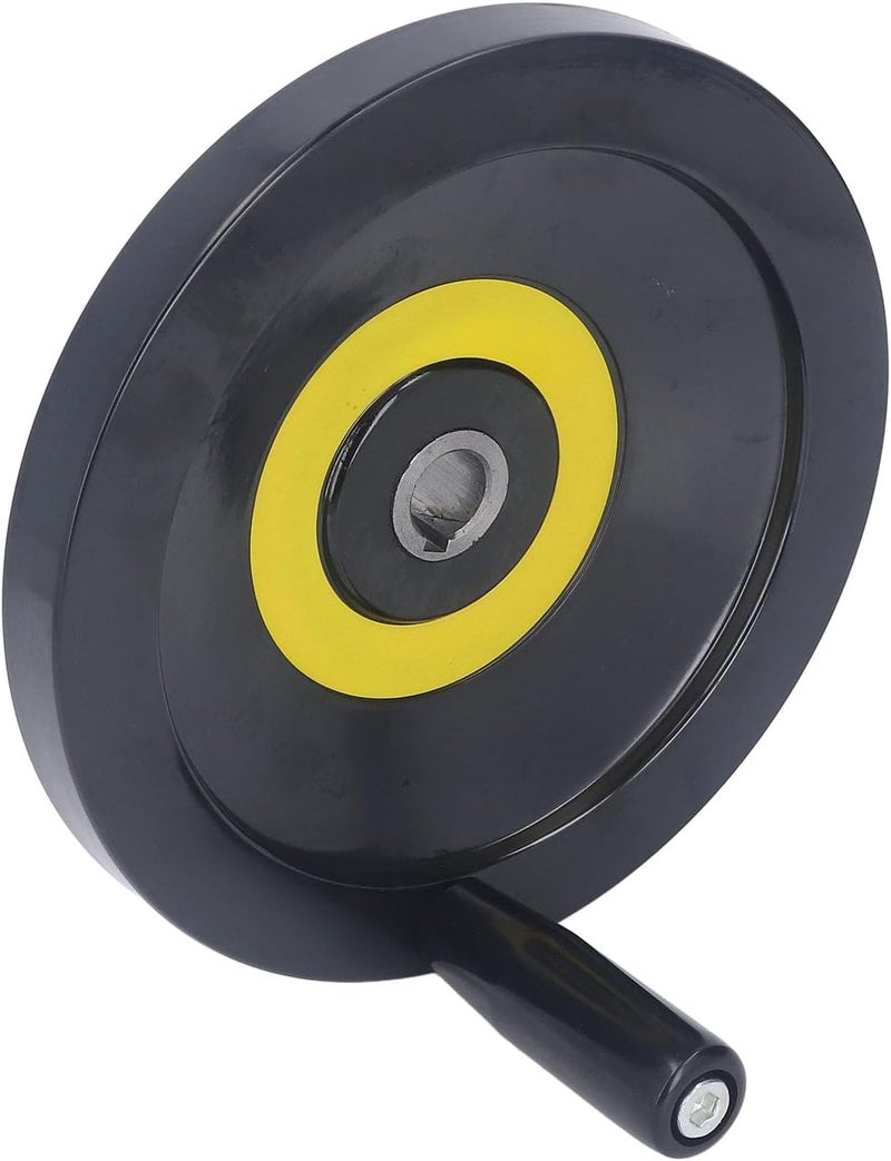 Revolving Handle Hand Wheel 18x200mm Engineering Plastic Lathe Hand Crank - Precise Control, Durable Wear - Design for Milling, Grinding & Machine Tools - Image 5