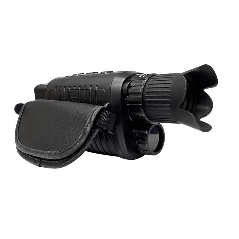 Outdoor Night Vision Monocular IR Infrared Digital Monoculars 1.5 Inch TFT Screen High Definition Video Photo 4X Digital Zoom 150-1000M Full Dark Viewing for Camping Hiking Wildlife Watching - Image 1