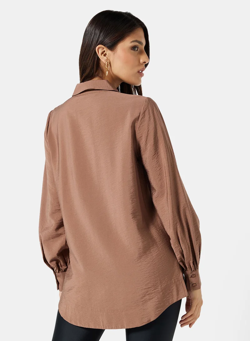 VERO MODA Relaxed Fit Long Sleeve Shirt