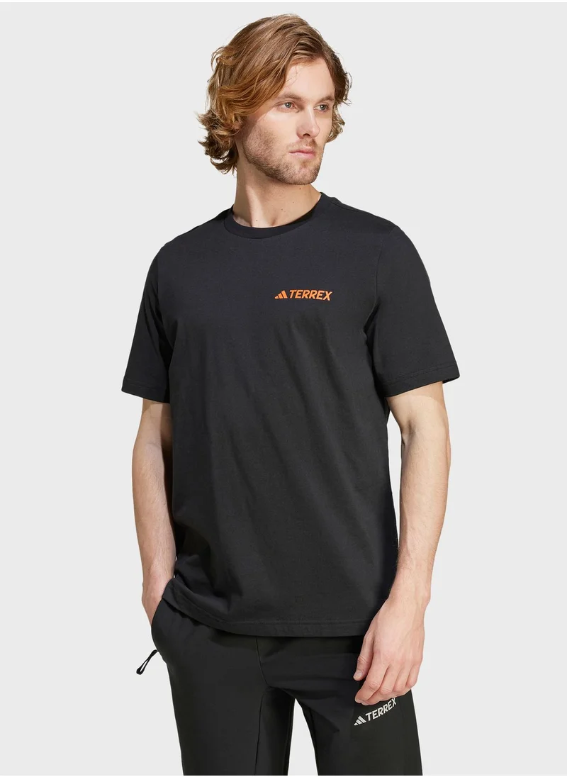 Adidas Terregraphic Mountain T-Shirt