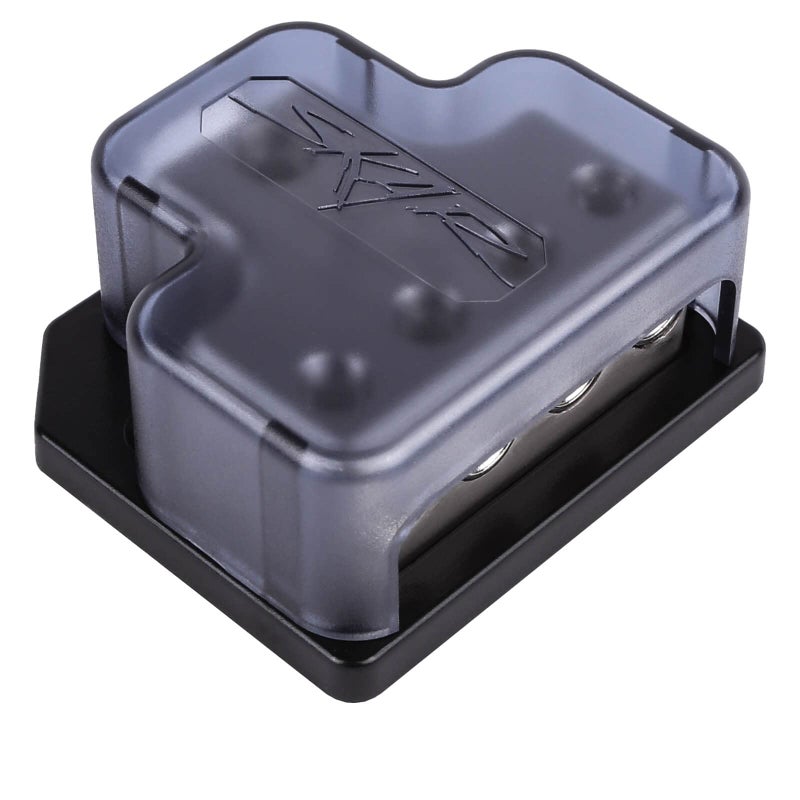Skar Audio x1 0/4 Gauge Input to x4 4/8 Gauge Outputs Power Distribution Block (SK-DIST-BLK2) - Image 2