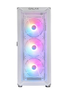 GALAX RYZEN 5 7600X GAMING & WORKSTATION LIQUID ARCTIC WHITE DESKTOP PC: RYZEN 5 7600X 5.3 GHz Processor | RTX 3050 8GB GRAPHICS | 32GB DDR5 RAM | 1TB SSD NVME | Windows 11  - Image 3