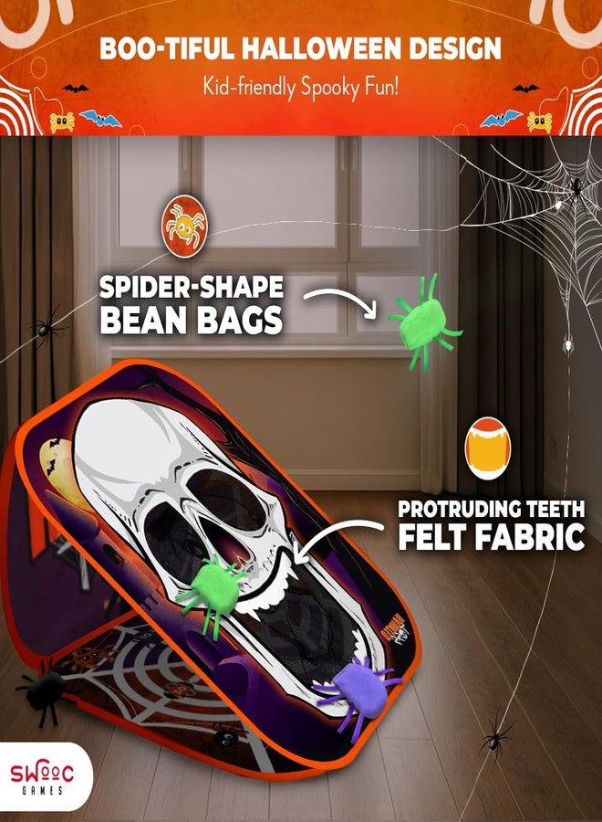 Swooc Games® - Haunted Toss™ | Halloween Games for Kids | 2-in-1 Bean Bag Toss Game | 5-Second Setup | Spooky Halloween Party Games for Kids | Fall Bean Bag Toss Cornhole | Carnival Party Activities - Image 4